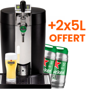 Tireuse à bière pour fût 5L - Refroidissement rapide + 2x5L OFFERT