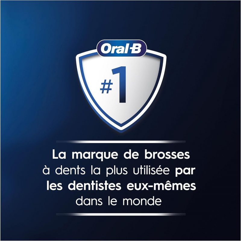 Oral-B Pro 3 Brosse À Dents Électrique + 4 Brosses OFFERTE – Image 5