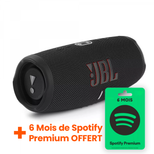 Enceinte portable JBL Charge 5 + 6 Mois de Spotify Premium OFFERT