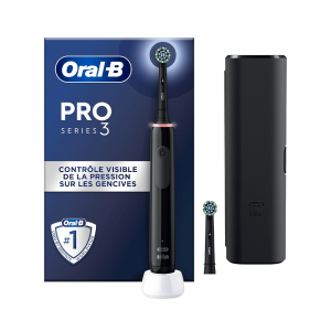 Oral-B Pro 3 Brosse À Dents Électrique + 4 Brosses OFFERTE